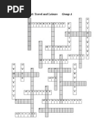 Half A Crossword: Travel and Leisure Group A: Accommod Ation C R U I S