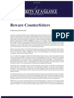 Beware Counterfeiters: By: Kevin Bambrough & David Franklin