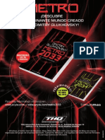 Metro 2033 Manual Español