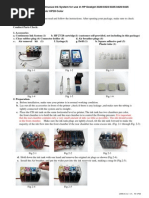 Instructional Manual Continuous Ink System For Use in HP Deskjet 3320,3323,3325,3420,3425 With Cartridges