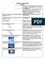 Weather Study Guide