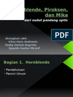 Hornblende, Piroksen, Mika Betaversion