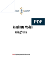 Panel Data Models Using Stata: Source