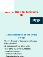 Unit 8 The Vital Functions (I)