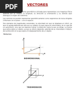 1er Grupo - Vectores - Fisica