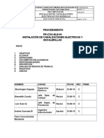 Instructivo de Canalizaciones Elec y Escalerillas Rev 2 - JZ-GC