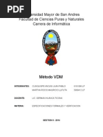 Metodo VDM