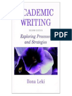 3 Academic Writing Exploring Processes and Stra