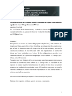 La Puesta en Escena de Lo Cotidiano Familiar. Centralidad Del Espacio Como Dimensión PDF