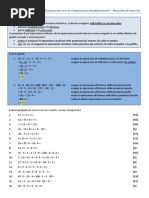 01 - Espressioni Con Le 4 Operazioni Fondamentali