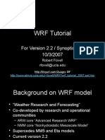 WRF Tutorial