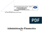 Apostila Administração Financeira