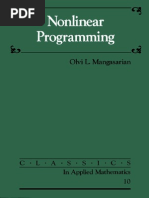 Nonlinear Programming - Olvi L. Mangasarian