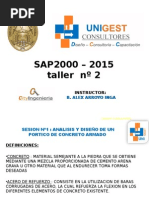 Sap2000 2015 - Sesion 2