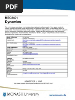 MEC2401 Unit Guide 2015 - Sunway