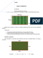 Áreas e Perímetros 