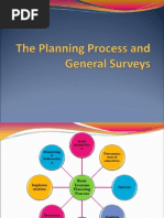 The Planning Process and General Surveys