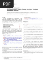 ASTM D2395 - Density and Specific Gravity (Relative Density) of Wood