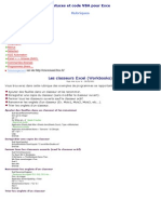 Astuces Et Code Vba Pour Excel en Francais