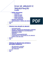 Técnicas de Arranjo e Orquestração