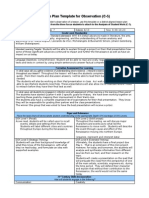 C5lesson Plan Template For Observation 2014