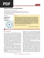 Design of A New Low Cost ROV Vehicle