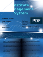 Institute Management System