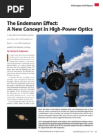 The Endemann Effect: A New Concept in High-Power Optics: Telescope Techniques