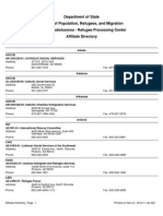 Muslim Refugee American Processing Center List