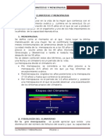 Climaterio y Menopausia