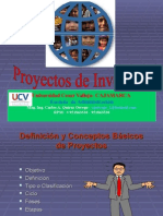 Proyectos de Inversion - Ucv