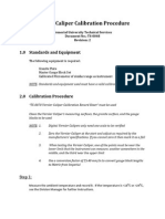 TS-0048 Caliper Calibration Procedure