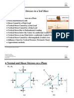 6 - Stresses in Soil Mass