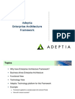 Adeptia Enterprise Architecture Framework