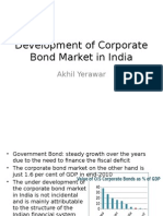 Development of Corporate Bond Market in India