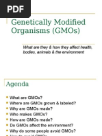 Genetically Modified Organisms Gmos