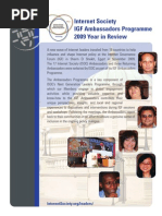 IGF Ambassador 2009 Programme in Review