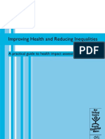 Improving Health and Reducing Inequalities A Practical Guide To HIA - WAG Wales - 2004