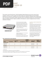 Alcatel Lucent OmniSwitch 6450 10