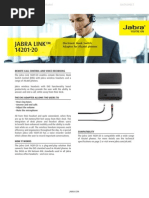 Jabra Link™ 14201-20: Electronic Hook Switch Adaptor For Alcatel Phones