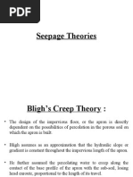 5 Seepage Theories