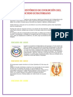 Proceso Histórico de Evolución Del Escudo Ecuatoriano