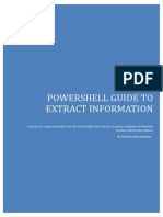 Powershell Guide To Extract Information