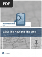 CSS: The How and The Why: Roadmap Series