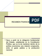 Regimen Financiero