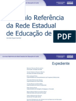 Currículo Referência Da Rede Estadual de Educação Do Estado de Goiás