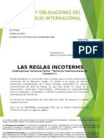 Derechos y Obligaciones de Comercio Internacional