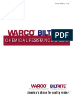 Rubber Elastomer Chemical Resistance Guide by TLARGI and WARCO BILTRITE