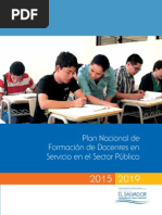 Plan de Formacion Docente 2015-2019