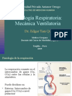 Fisiologia - Mecanica Ventilatoria y Curvas Espirometricas